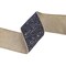 LaRibbons 4" Double-Fused Wired Jacquard Ribbon | Blue/Gold Metallic | 10 Yard Roll